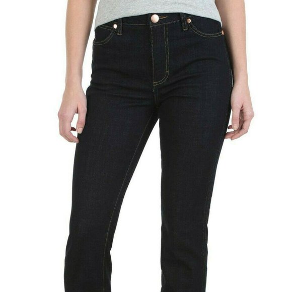 WRANGLER Retro Stacked High Rise BootCut Jeans X36 - Picture 5 of 8